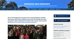 Desktop Screenshot of kingwoodareademocrats.org